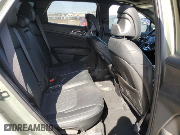 2023 Kia Sportage X-Line with VIN 5XYK6CAF7PG100256, listed as a Copart auction lot 48500415 with 31,838 mi miles and Salvage Title. Bid and sale history available at carsss.com. Image 11.