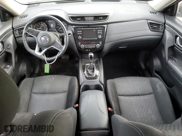 2017 Nissan Rogue SV with VIN KNMAT2MV5HP584962, listed as a Copart auction lot 54018135 with 161,143 mi miles and Clean Title. Bid and sale history available at carsss.com. Image 8.