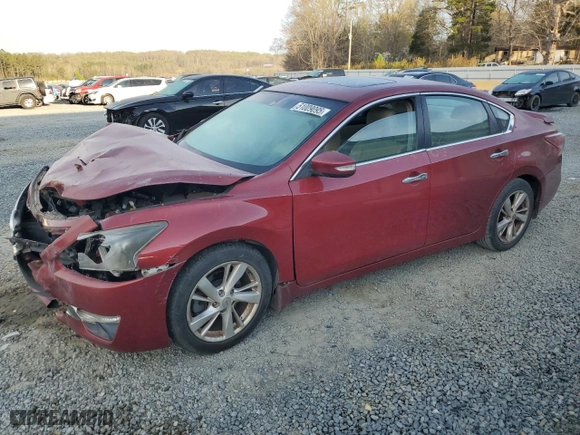 2013 Nissan Altima 2.5 SL with VIN 1N4AL3AP7DC140470, listed as a Copart auction lot 51009095 with 216,328 mi miles and Salvage Title. Bid and sale history available at carsss.com. Image 1.
