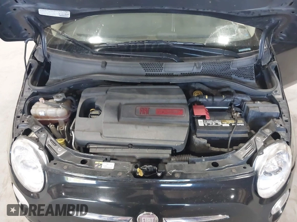 2013 FIAT 500 Pop with VIN 3C3CFFAR5DT515567, listed as a IAAI auction lot 42159883 with 187,433 mi miles. Bid and sale history available at carsss.com. Image 10.