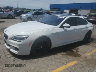 2017 BMW 6 Series 640i xDrive with VIN WBA6D2C58HGT66337, listed as a Copart auction lot 61279474 with 58,022 mi miles and Clean Title. Bid and sale history available at carsss.com. Image 1.