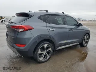 2017 Hyundai Tucson Value with VIN KM8J33A22HU367754, listed as a Copart auction lot 42009495 with 55,477 mi miles and Salvage Title. Bid and sale history available at carsss.com. Image 3.