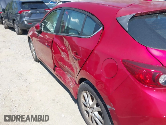 2015 Mazda 3 i Touring with VIN 3MZBM1L76FM213114, listed as a IAAI auction lot 41996100 with 54,277 mi miles. Bid and sale history available at carsss.com. Image 6.