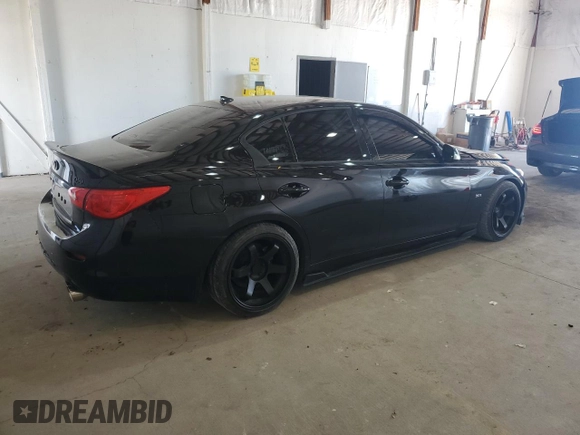 2016 Infiniti Q50 Premium с VIN JN1EV7AP3GM303825, выставлен на аукционе Copart как лот 54773455 с пробегом 57 866 миль миль и На запчасти • Non repairable. История ставок и продаж доступна на DreamBid. Изображение 3.