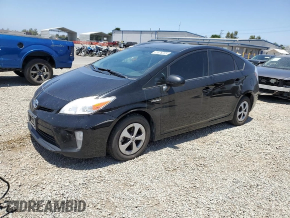 2013 Toyota Prius One with VIN JTDKN3DU7D0340437, listed as a Copart auction lot 61676205 with 206,566 mi miles and Clean title. Bid and sale history available at DreamBid. Image 1.