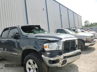 2021 Ram 1500 Big Horn with VIN 1C6SRFBT4MN788919, listed as a Copart auction lot 59775135 with Not provided miles and Non repairable. Bid and sale history available at DreamBid. Image 13.