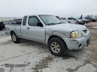 2002 Nissan Frontier XE with VIN 1N6DD26S22C374943, listed as a Copart auction lot 46813415 with 232,381 mi miles and Salvage title. Bid and sale history available at DreamBid. Image 4.