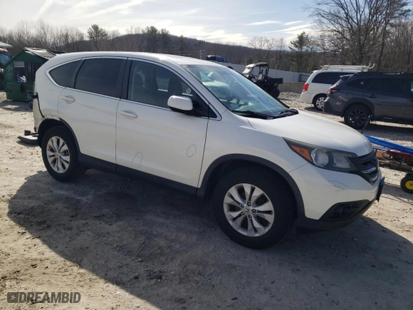 2013 Honda CR-V EX with VIN 5J6RM4H5XDL043911, listed as a Copart auction lot 50014095 with 156,034 mi miles and Clean Title. Bid and sale history available at carsss.com. Image 4.