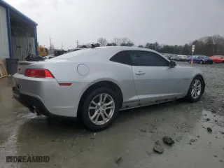 2014 Chevrolet Camaro LS with VIN 2G1FA1E32E9142842, listed as a Copart auction lot 50022865 with 127,353 mi miles and Salvage Title. Bid and sale history available at carsss.com. Image 3.