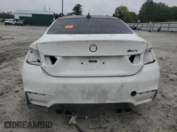 2015 BMW M4 with VIN WBS3R9C53FK334544, listed as a Copart auction lot 55612765 with 78,781 mi miles and Salvage title. Bid and sale history available at DreamBid. Image 6.