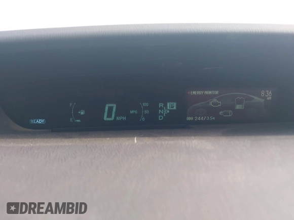 2014 Toyota Prius Four with VIN JTDKN3DU0E0385155, listed as a IAAI auction lot 42024143 with 244,735 mi miles. Bid and sale history available at carsss.com. Image 7.