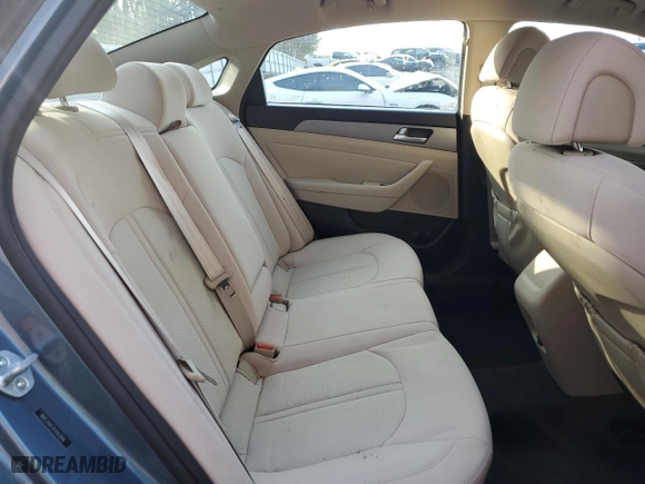 2015 Hyundai Sonata 2.4L SE with VIN 5NPE24AF5FH163846, listed as a Copart auction lot 44414695 with 0 mi miles and Salvage Title. Bid and sale history available at carsss.com. Image 11.