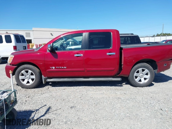 2006 Nissan Titan LE with VIN 1N6BA07A56N527691, listed as a IAAI auction lot 41820340 with 250,551 mi miles and . Bid and sale history available at DreamBid. Image 14.