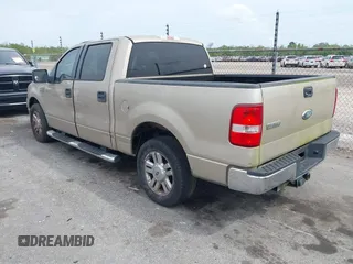 2008 Ford F-150 XL with VIN 1FTRW12WX8FA78405, listed as a IAAI auction lot 41902791 with 218,590 mi miles. Bid and sale history available at carsss.com. Image 3.