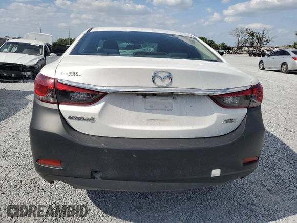 2016 Mazda 6 i Sport with VIN JM1GJ1U59G1456171, listed as a Copart auction lot 51102275 with 182,962 mi miles and Salvage Title. Bid and sale history available at DreamBid. Image 6.