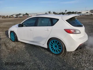 2013 Mazda 3 Mazdaspeed3 Touring with VIN JM1BL1L44D1734886, listed as a Copart auction lot 46096575 with 104,216 mi miles and Salvage Title. Bid and sale history available at DreamBid. Image 2.