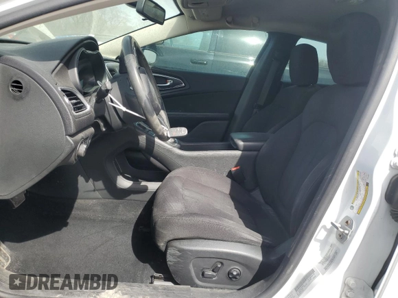 2015 Chrysler 200 Limited with VIN 1C3CCCAB1FN612827, listed as a Copart auction lot 49510185 with 112,217 mi miles and Salvage Title. Bid and sale history available at carsss.com. Image 7.