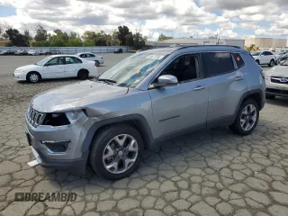 2020 Jeep Compass Limited с VIN 3C4NJCCB3LT128807, выставлен на аукционе Copart как лот 56673705 с пробегом 94 903 миль миль и Списание • Salvage title. История ставок и продаж доступна на DreamBid. Изображение 1.