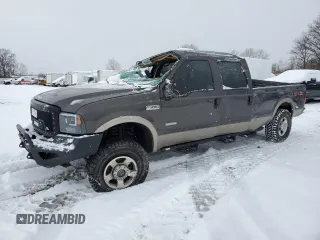 2005 Ford F-350 XL with VIN 1FTWW31P75EA21864, listed as a Copart auction lot 87197404 with 243,479 mi miles and Salvage Title. Bid and sale history available at DreamBid. Image 1.