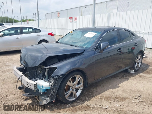 2009 Lexus IS with VIN JTHBK262195094380, listed as a IAAI auction lot 42035562 with 174,977 mi miles. Bid and sale history available at carsss.com. Image 17.