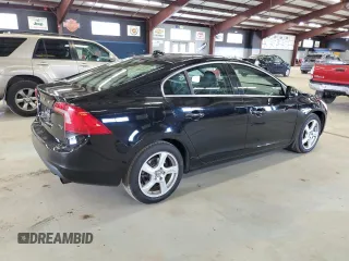2012 Volvo S60 T5 with VIN YV1622FS9C2113599, listed as a Copart auction lot 51115555 with 194,907 mi miles and Salvage Title. Bid and sale history available at carsss.com. Image 3.