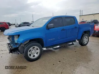 2022 Chevrolet Colorado 4WD Work Truck with VIN 1GCGTBEN1N1104312, listed as a Copart auction lot 55835425 with 45,884 mi miles and Salvage title. Bid and sale history available at DreamBid. Image 1.
