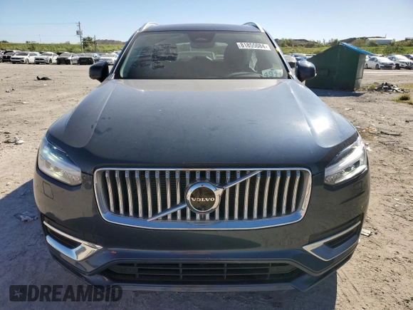 2024 Volvo XC90 Plus Bright Theme with VIN YV4L12PE6R1190219, listed as a Copart auction lot 81855084 with 14,401 mi miles and Non Repairable. Bid and sale history available at DreamBid. Image 5.