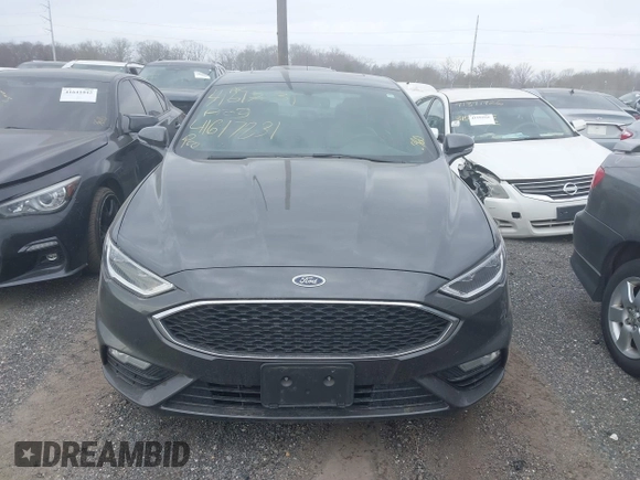 2017 Ford Fusion Sport with VIN 3FA6P0VP2HR309823, listed as a IAAI auction lot 41617231 with 90,924 mi miles. Bid and sale history available at carsss.com. Image 12.