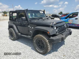 2016 Jeep Wrangler Sport with VIN 1C4AJWAG1GL145444, listed as a Copart auction lot 69222634 with 91,510 mi miles and Salvage Title. Bid and sale history available at carsss.com. Image 4.