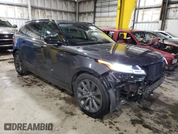 2021 Land Rover Range Rover Velar R-Dynamic S with VIN SALYT2EX6MA327135, listed as a Copart auction lot 47792473 with 7,539 mi miles. Bid and sale history available at carsss.com. Image 4.
