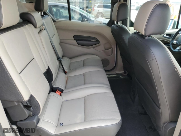2015 Ford Transit Connect Wagon Titanium with VIN NM0GE9G77F1223725, listed as a Copart auction lot 48683865 with 0 mi miles and Salvage Title. Bid and sale history available at carsss.com. Image 11.