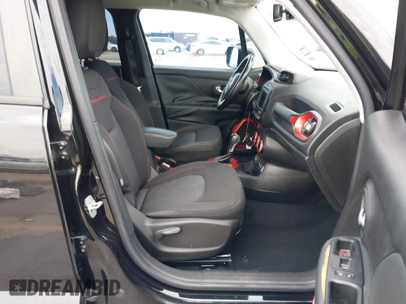 2016 Jeep Renegade Trailhawk with VIN ZACCJBCT2GPD27483, listed as a IAAI auction lot 42818326 with 123,039 mi miles and . Bid and sale history available at DreamBid. Image 5.