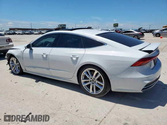 2022 Audi A7 Prestige с VIN WAUV2BF27NN034321, выставлен на аукционе Copart как лот 56414265 с пробегом 18 429 миль миль и Списание • Salvage title. История ставок и продаж доступна на DreamBid. Изображение 2.