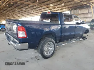 2019 Ram 1500 Big Horn/Lone Star with VIN 1C6SRFFT6KN815366, listed as a Copart auction lot 48740815 with 84,971 mi miles and Salvage Title. Bid and sale history available at carsss.com. Image 3.