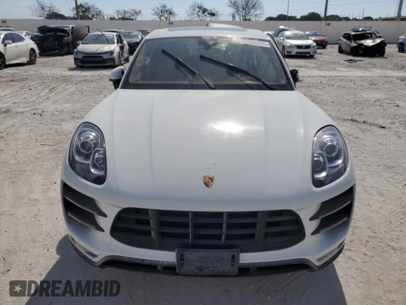 2015 Porsche Macan Turbo with VIN WP1AF2A59FLB98639, listed as a Copart auction lot 53392935 with 48,201 mi miles and Salvage title. Bid and sale history available at DreamBid. Image 5.