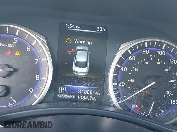 2015 Infiniti Q50 Premium z VIN JN1BV7AR9FM416956, wystawiony jako IAAI lot #41149753 z przebiegiem 81 888 mil mil oraz . Historia ofert i sprzedaży dostępna na DreamBid. Obrazek 7.