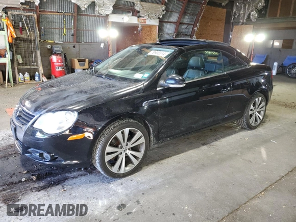 2007 Volkswagen Eos with VIN WVWCA71F67V019624, listed as a Copart auction lot 79905514 with 115,471 mi miles and Salvage Title. Bid and sale history available at DreamBid. Image 1.