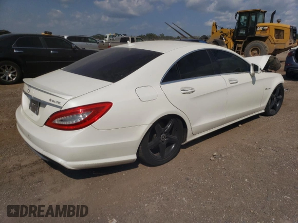 2012 Mercedes-Benz CLS-Class CLS 550 with VIN WDDLJ9BB3CA032264, listed as a Copart auction lot 67715344 with 0 mi miles and Salvage Title. Bid and sale history available at carsss.com. Image 3.