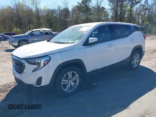 2020 GMC Terrain SLE with VIN 3GKALMEV1LL224087, listed as a IAAI auction lot 41843729 with 54,152 mi miles. Bid and sale history available at carsss.com. Image 17.