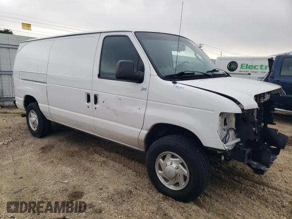 2013 Ford Econoline Cargo Commercial z VIN 1FTNE2EL8DDB01341, wystawiony jako Copart lot #43247025 z przebiegiem 146 232 mil mil oraz Szkody całkowita. Historia ofert i sprzedaży dostępna na DreamBid. Obrazek 4.