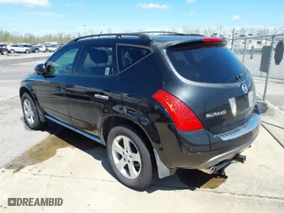 2007 Nissan Murano S with VIN JN8AZ08T57W521753, listed as a IAAI auction lot 41880348 with 129,785 mi miles. Bid and sale history available at carsss.com. Image 3.