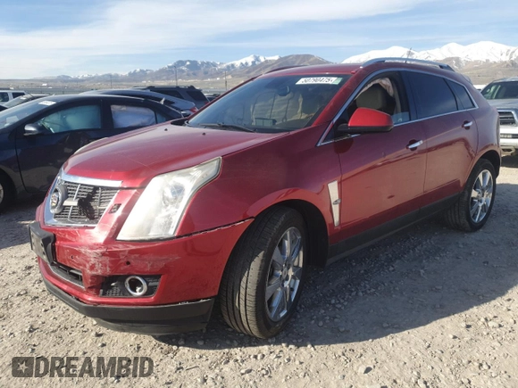 2011 Cadillac SRX Premium Collection with VIN 3GYFNFEY6BS524546, listed as a Copart auction lot 50790475 with 0 mi miles and Salvage Title. Bid and sale history available at carsss.com. Image 1.