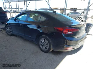 2020 Hyundai Elantra SEL with VIN KMHD84LF6LU100520, listed as a IAAI auction lot 41668287 with 79,479 mi miles. Bid and sale history available at carsss.com. Image 3.
