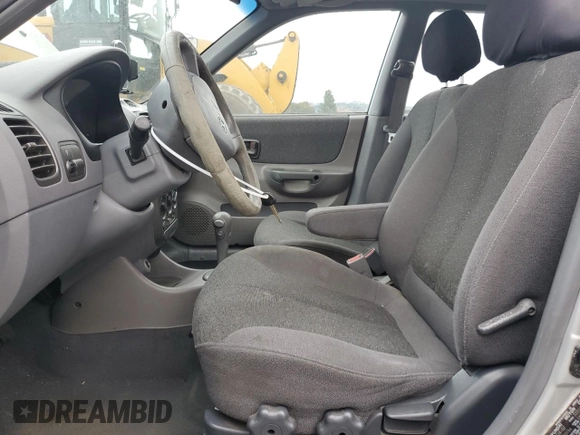 2002 Hyundai Accent GL with VIN KMHCG45C92U342413, listed as a Copart auction lot 45236555 with 120,207 mi miles and Salvage Title. Bid and sale history available at carsss.com. Image 7.