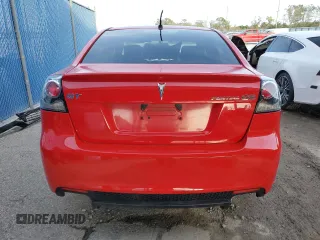 2008 Pontiac G8 GT with VIN 6G2EC57YX8L139768, listed as a Copart auction lot 80134414 with 130,649 mi miles and Salvage Title. Bid and sale history available at carsss.com. Image 6.