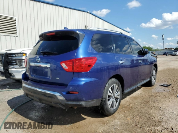 2020 Nissan Pathfinder SL z VIN 5N1DR2CN4LC595718, wystawiony jako Copart lot #56649155 z przebiegiem 130 643 mil mil oraz Czysty tytuł • Clean title. Historia ofert i sprzedaży dostępna na DreamBid. Obrazek 3.