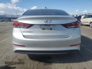 2017 Hyundai Elantra SE with VIN 5NPD84LF7HH045842, listed as a Copart auction lot 52120365 with 68,696 mi miles and Salvage Title. Bid and sale history available at DreamBid. Image 6.