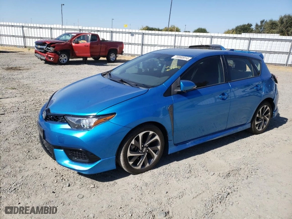 2016 Scion iM with VIN JTNKARJE2GJ509740, listed as a Copart auction lot 70890914 with 97,195 mi miles and Salvage Title. Bid and sale history available at carsss.com. Image 1.