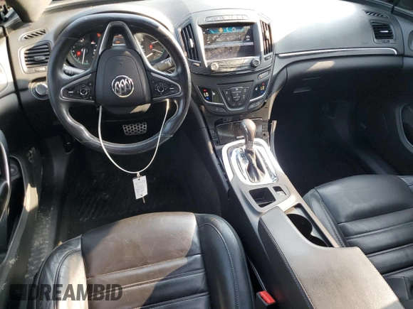 2015 Buick Regal GS with VIN 2G4GT5GX0F9127508, listed as a Copart auction lot 60233115 with 109,109 mi miles and Salvage title. Bid and sale history available at DreamBid. Image 8.