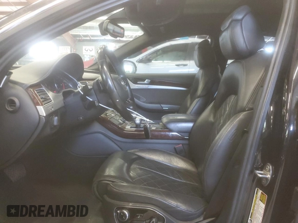 2013 Audi A8 3.0L with VIN WAUAGAFD1DN030212, listed as a Copart auction lot 60301465 with 109,730 mi miles and Clean title. Bid and sale history available at DreamBid. Image 7.